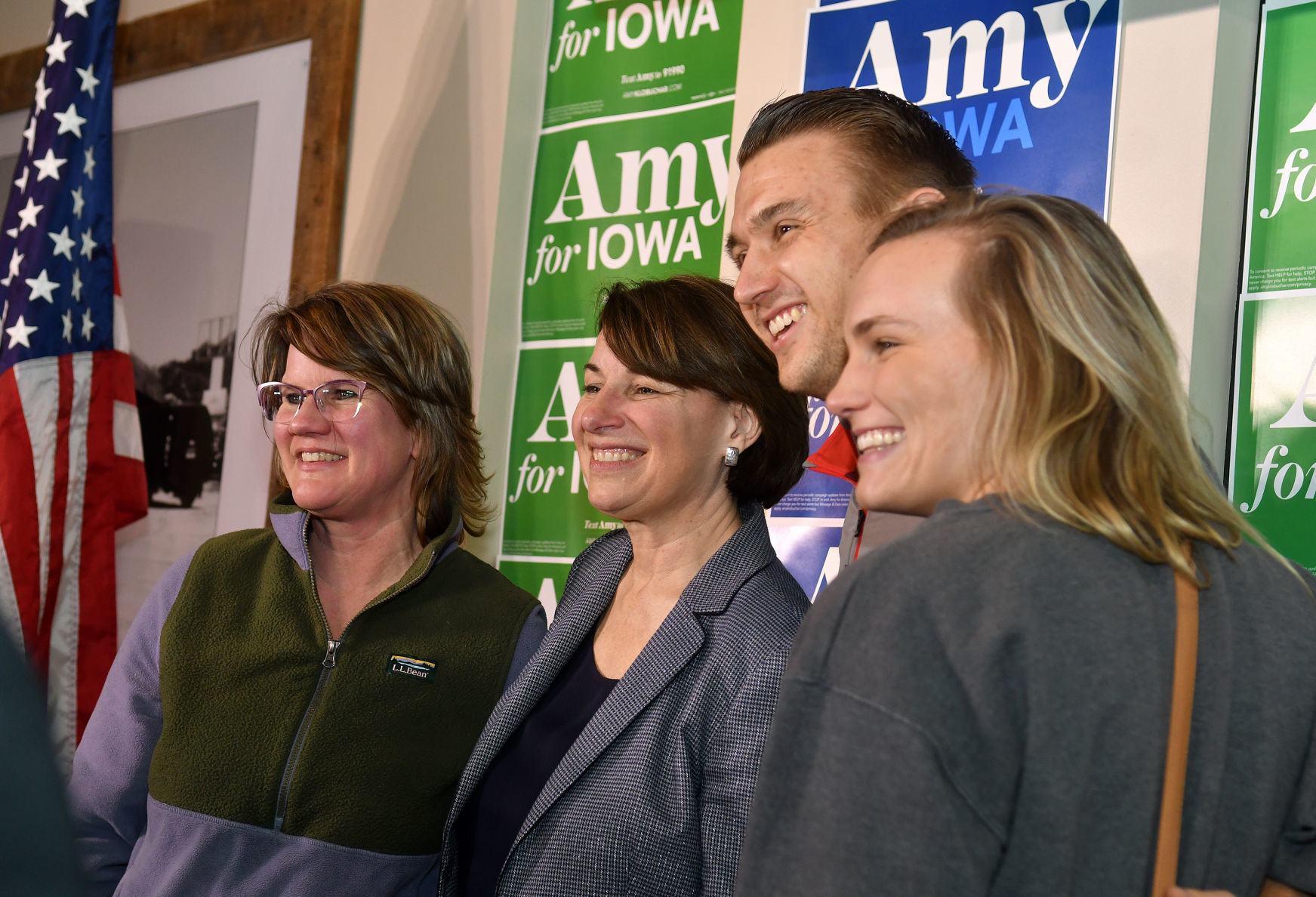 Democratic Presidential candidate Amy Klobuchar